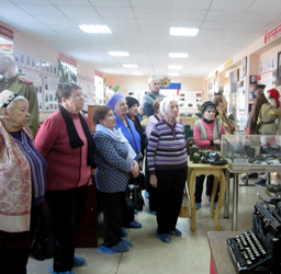Жители Ленинского района побывали в одном из музеев, расположенных на территории города